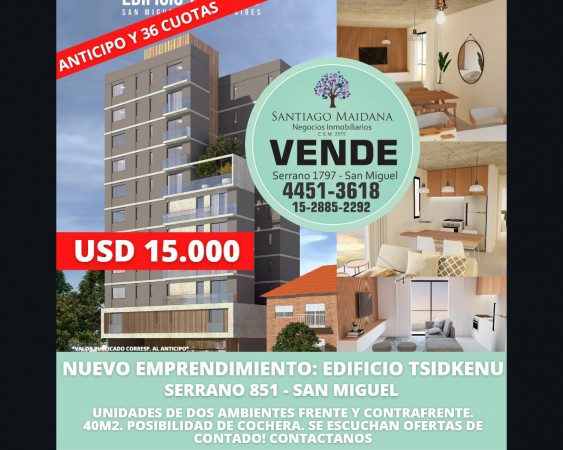 Foto Departamento en Venta en San Miguel, Buenos Aires - U$D 25.000 - pix33502292 - BienesOnLine