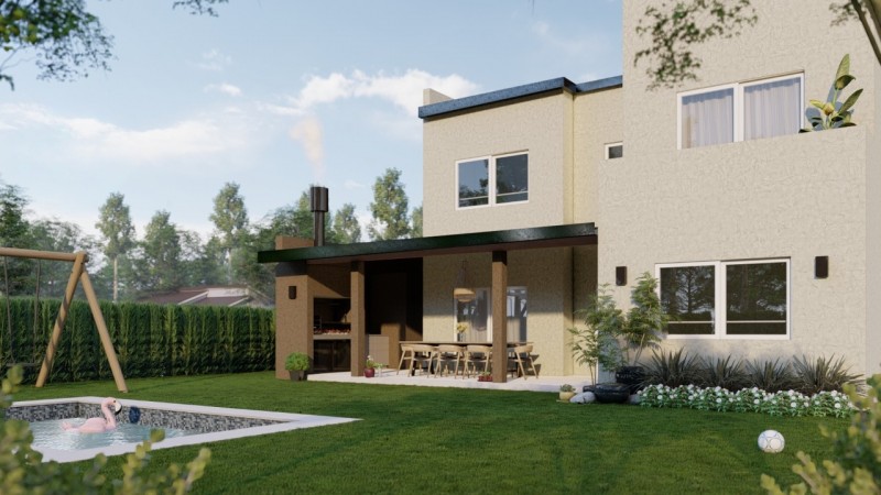 VENTA CASA A ESTRENAR EN BARRIO CERRADO SANTO TOMAS PILAR