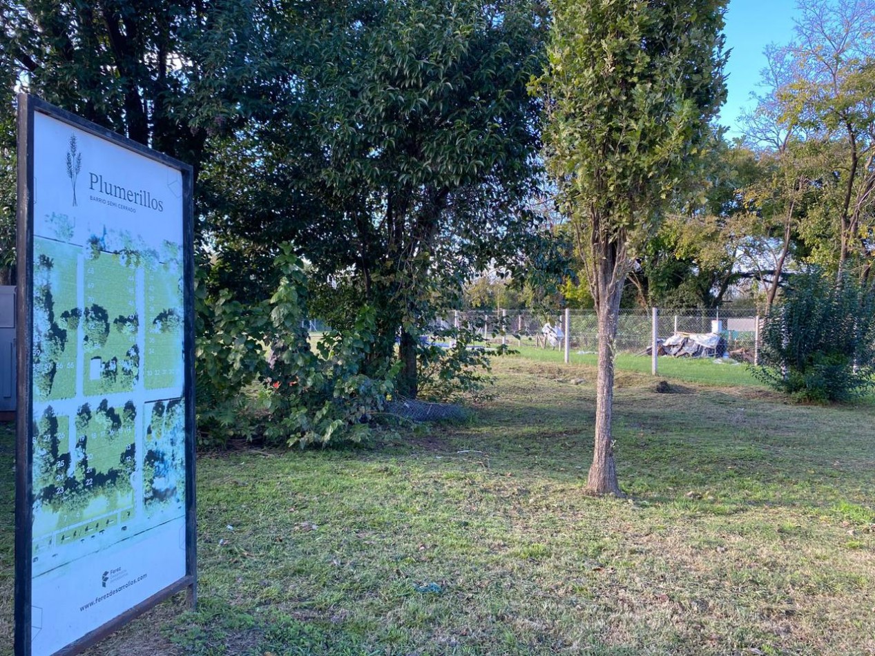 VENTA LOTE LOS PLUMERILLOS JOSE C PAZ