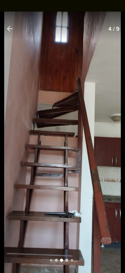 VENTA APTO CREDITO DUPLEX DOS AMBIENTES CON PATIO