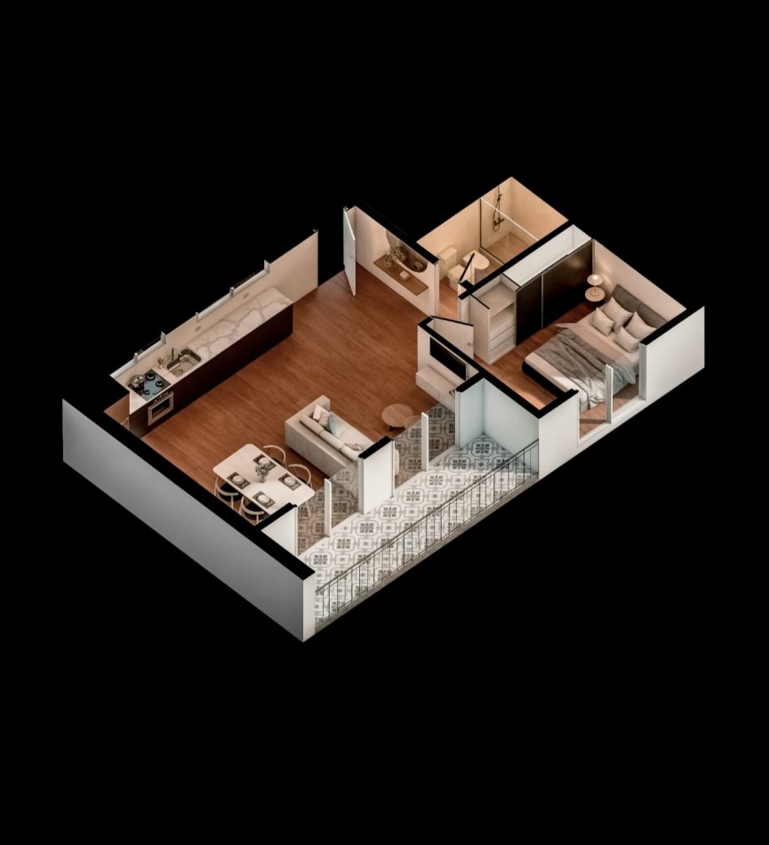 VENTA DEPARTAMENTO POZO HARMONY IV SAN MIGUEL DOS AMBIENTES TRES AMBIENTES COCHERA 