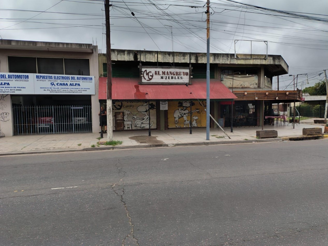 ALQUILER LOCAL DEPOSITO JOSE C PAZ AVENIDA PERON