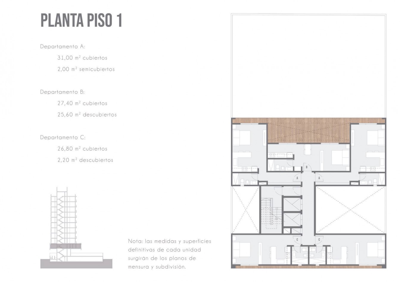 VENTA EMPRENDIMIENTO POZO DEPARTAMENTO A ESTRENAR BALCON SAN MIGUEL MUÑIZ