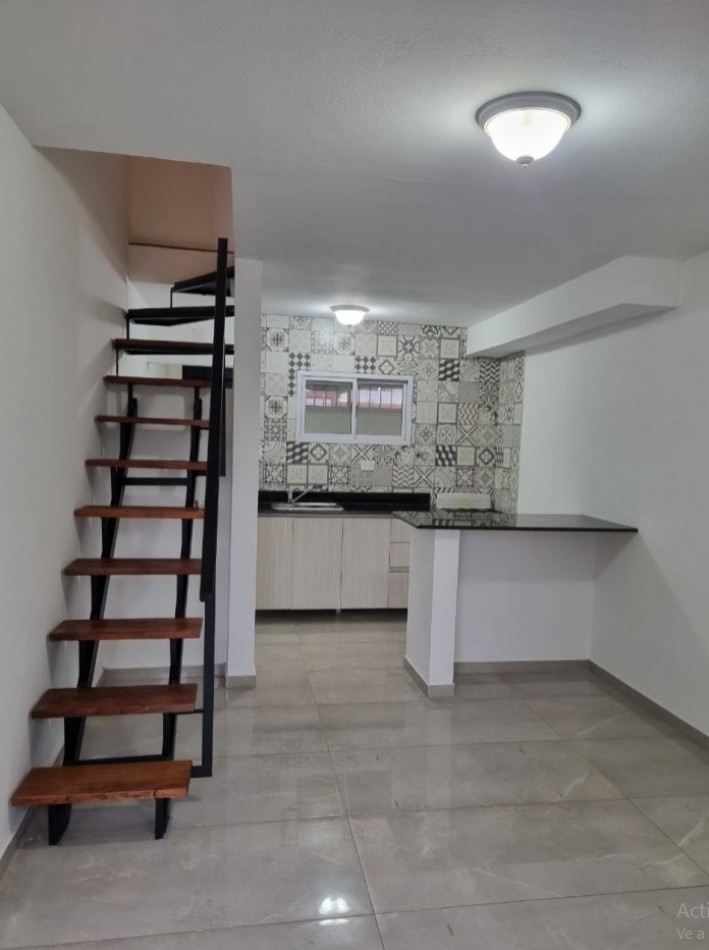 ALQUILER DUPLEX DOS AMBIENTES PATIO Y COCHERA COMPARTIDO SAN MIGUEL