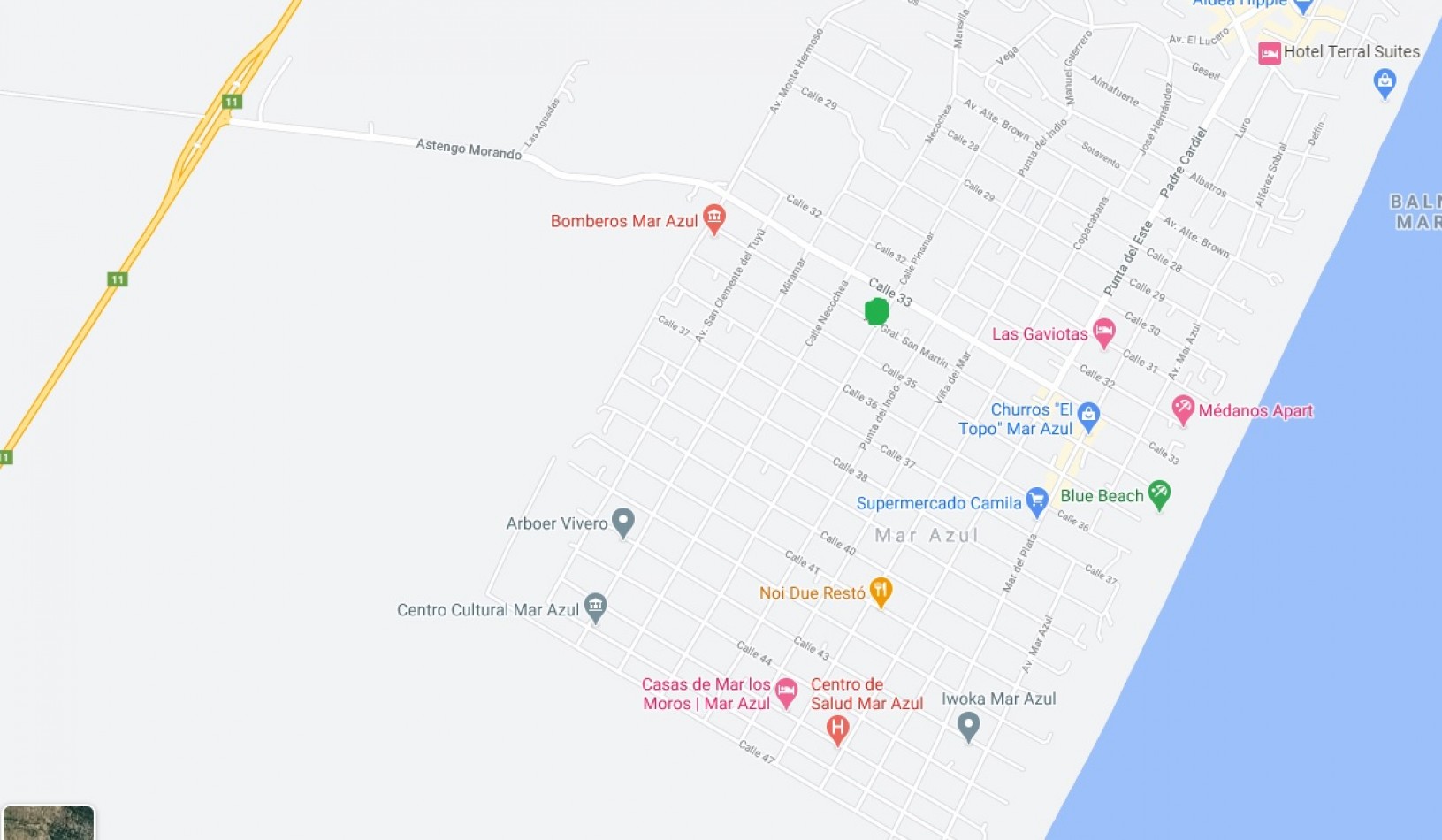 VENTA LOTE TERRENO MAR AZUL VILLA GESELL 