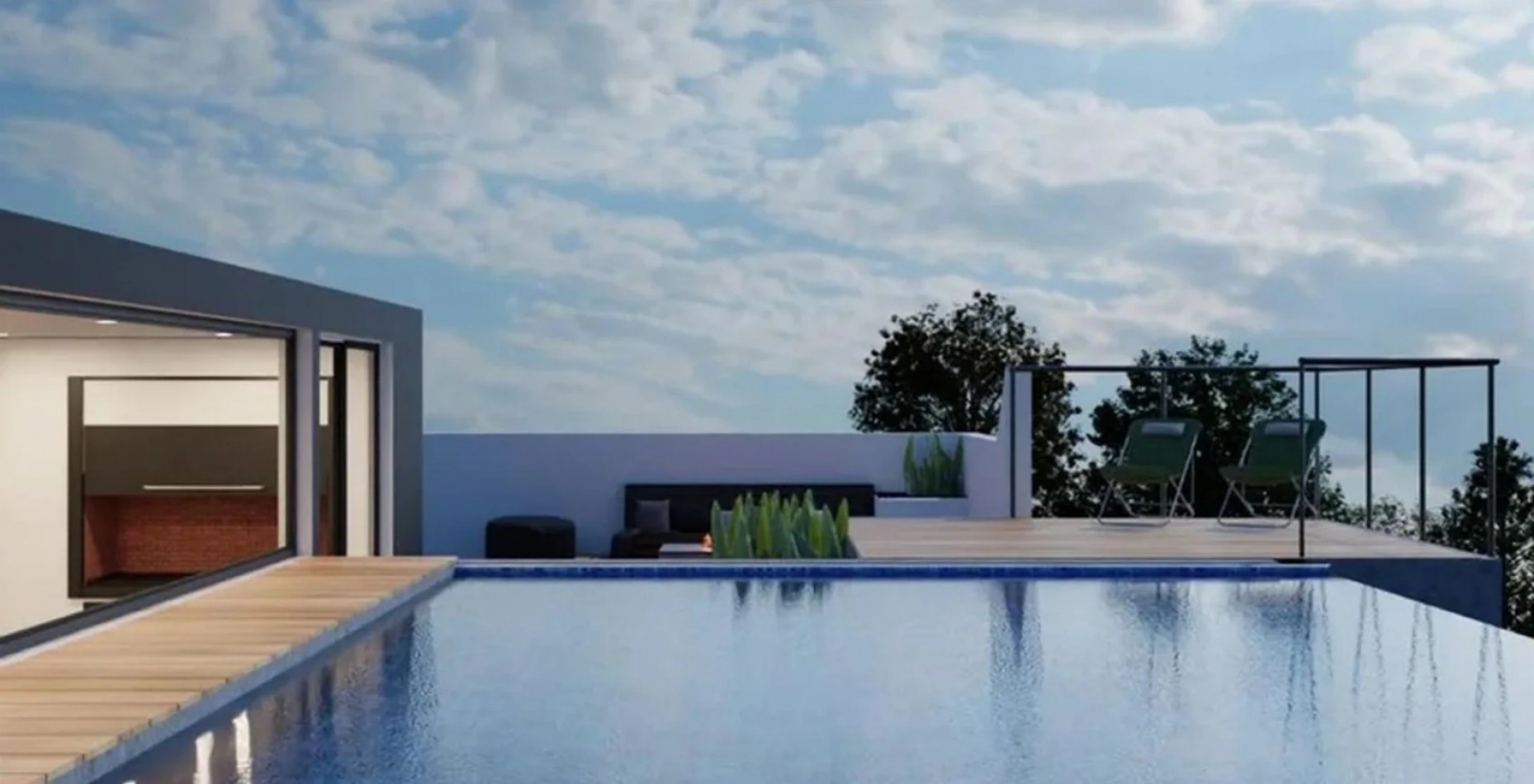 VENTA POZO A ESTRENAR DOS AMBIENTES COCHERA BALCON HURLINGHAM EMILIA II