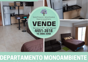 DEPARTAMENTO MONOAMBIENTE SAN MIGUEL 