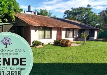 Casa Quinta en San Miguel - Barrio San Ignacio
