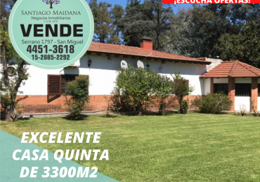 VENTA CASA QUINTA CON PILETA