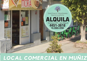 LOCAL MUNIZ SAN MIGUEL CENTRO 
